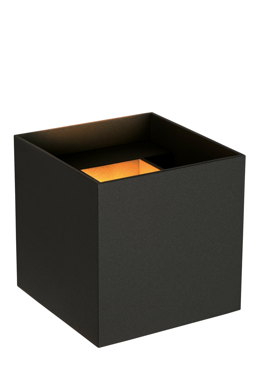 Lucide AXI LED Wandleuchte, 2x7W 2700K, IP54, einstellbarer Abstrahlwinkel, Schwarzes Aluminium, moderne Badezimmerbeleuchtung