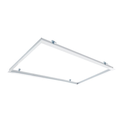LCB LED-Panel 120x30cm Einbaurahmen-System weißes Aluminium IP20 220-240V AC