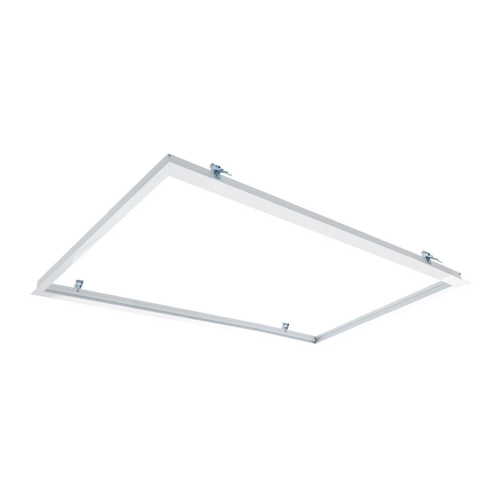 Tsong LED Panel Einbaurahmen 120x30cm Weiß Aluminium, IP20, 220-240V, CE RoHS zertifiziert