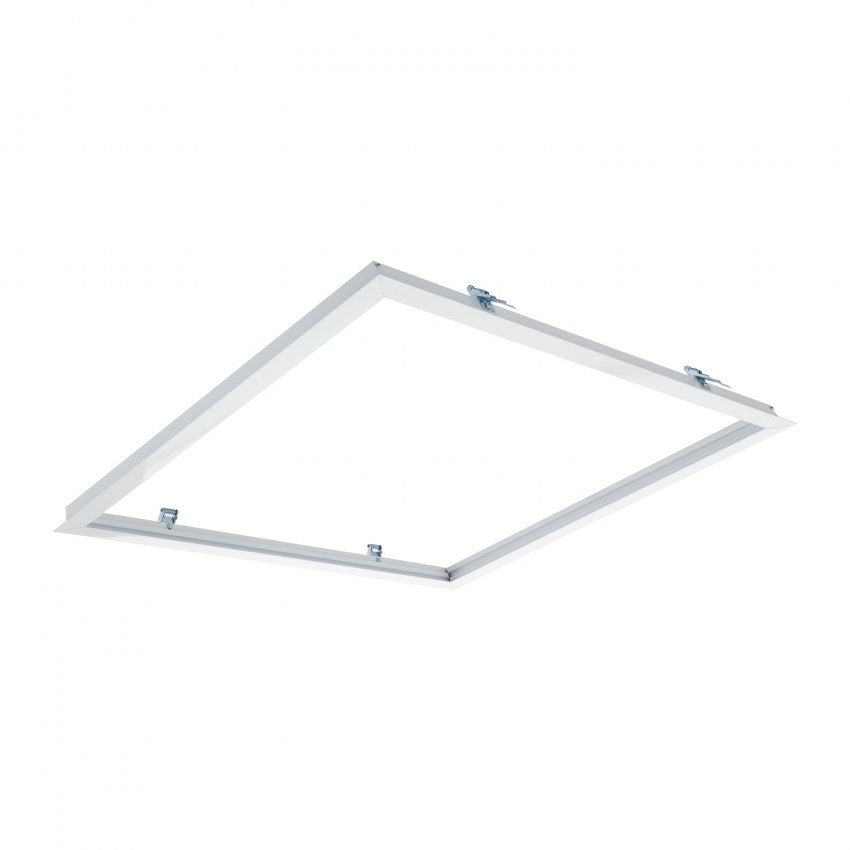 LCB LED-Panel Rahmen 30x30cm Einbau, Weißes Aluminium, IP20, 220-240V, CE RoHS