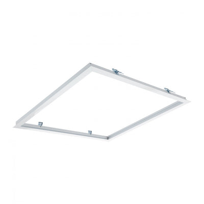 LCB LED-Panel Rahmen 30x30cm Einbau, Weißes Aluminium, IP20, 220-240V, CE RoHS