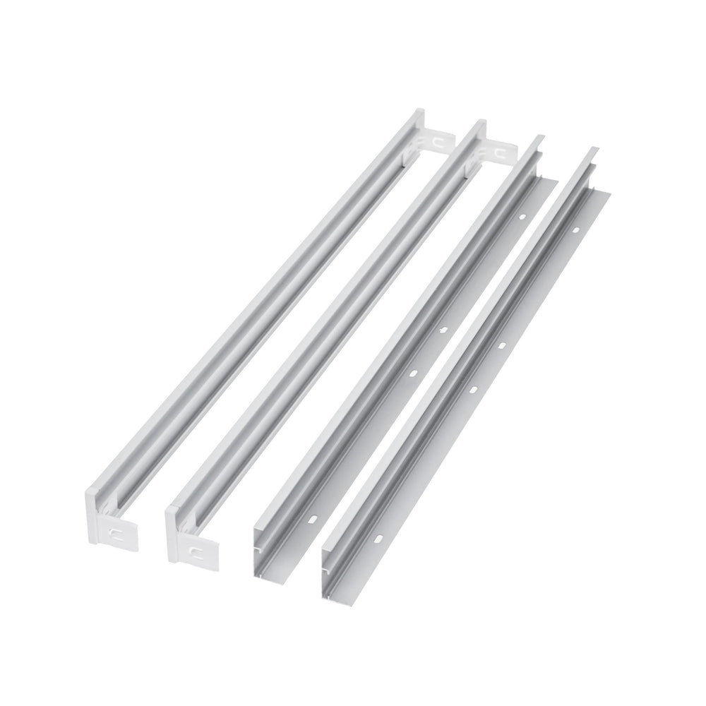 Spectrum algine 600x600mm LED Deckenleuchte weiß Aluminium für Büroräume, kalte Umgebung -20/+40, 2 Jahre Garantie