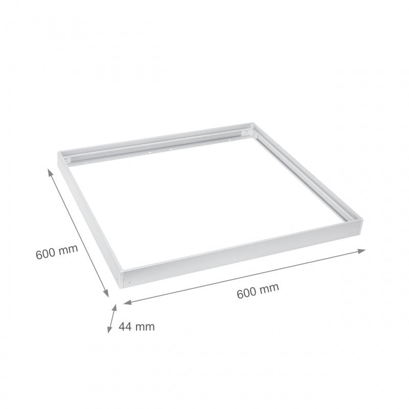 Spectrum algine 600x600mm LED Deckenleuchte weiß Aluminium für Büroräume, kalte Umgebung -20/+40, 2 Jahre Garantie