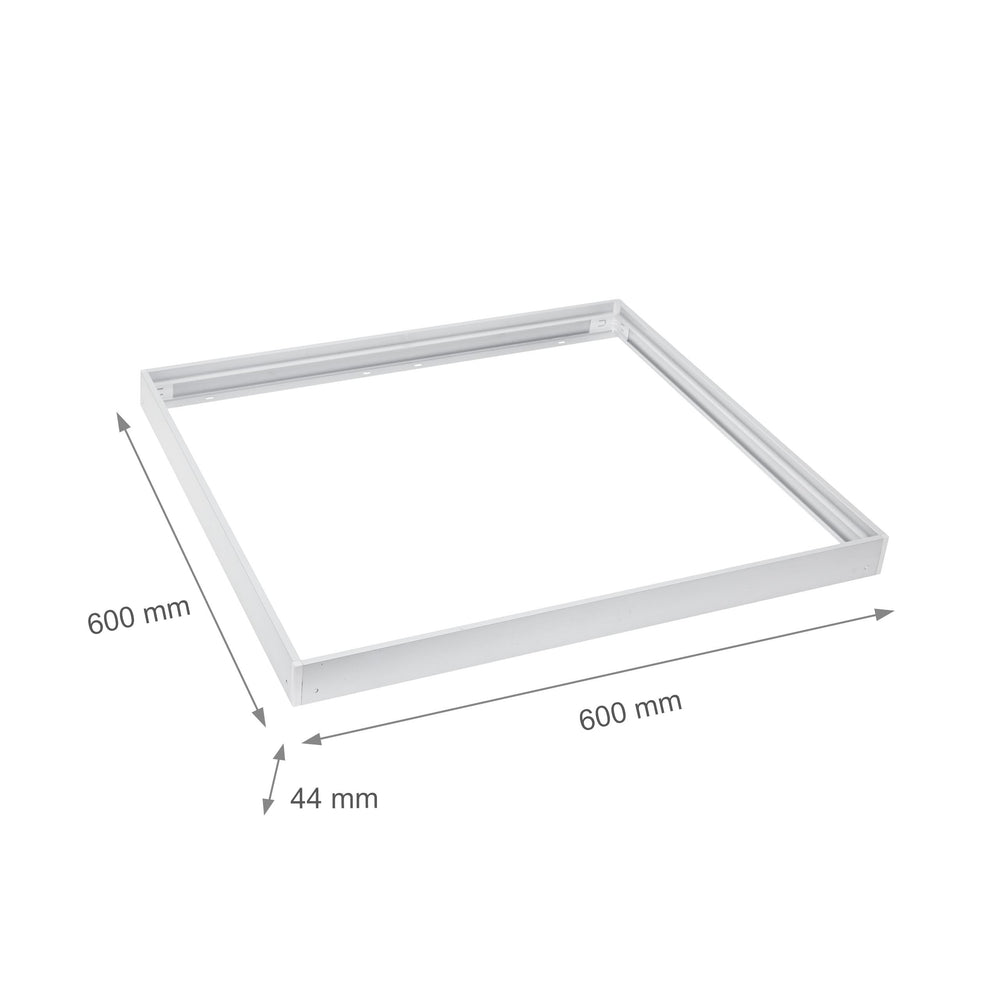 Spectrum algine 600x600mm LED Deckenleuchte weiß Aluminium für Büroräume, kalte Umgebung -20/+40, 2 Jahre Garantie