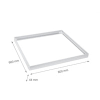 Spectrum algine 600x600mm LED Deckenleuchte weiß Aluminium für Büroräume, kalte Umgebung -20/+40, 2 Jahre Garantie