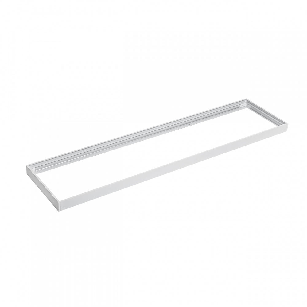 Spectrum LED-Rahmen für Aufbauleuchte 300x120mm weiß, energiesparendes Design für optimale Raumbeleuchtung