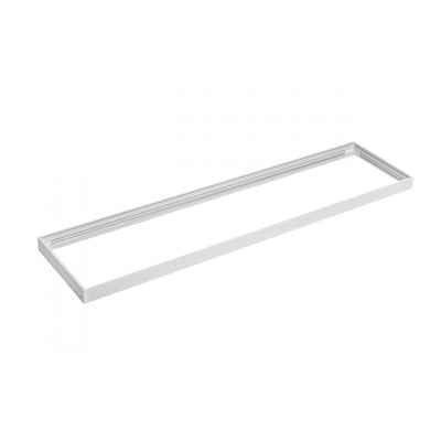 Spectrum LED-Rahmen für Aufbauleuchte 300x120mm weiß, energiesparendes Design für optimale Raumbeleuchtung
