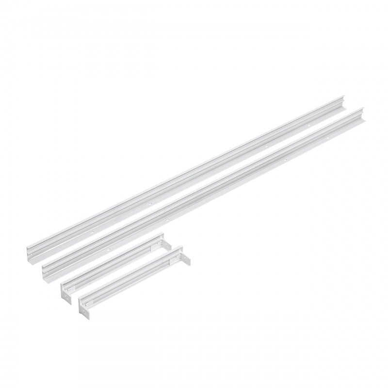 Spectrum LED-Rahmen für Aufbauleuchte 300x120mm weiß, energiesparendes Design für optimale Raumbeleuchtung