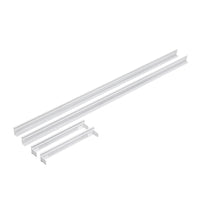 Spectrum LED-Rahmen für Aufbauleuchte 300x120mm weiß, energiesparendes Design für optimale Raumbeleuchtung
