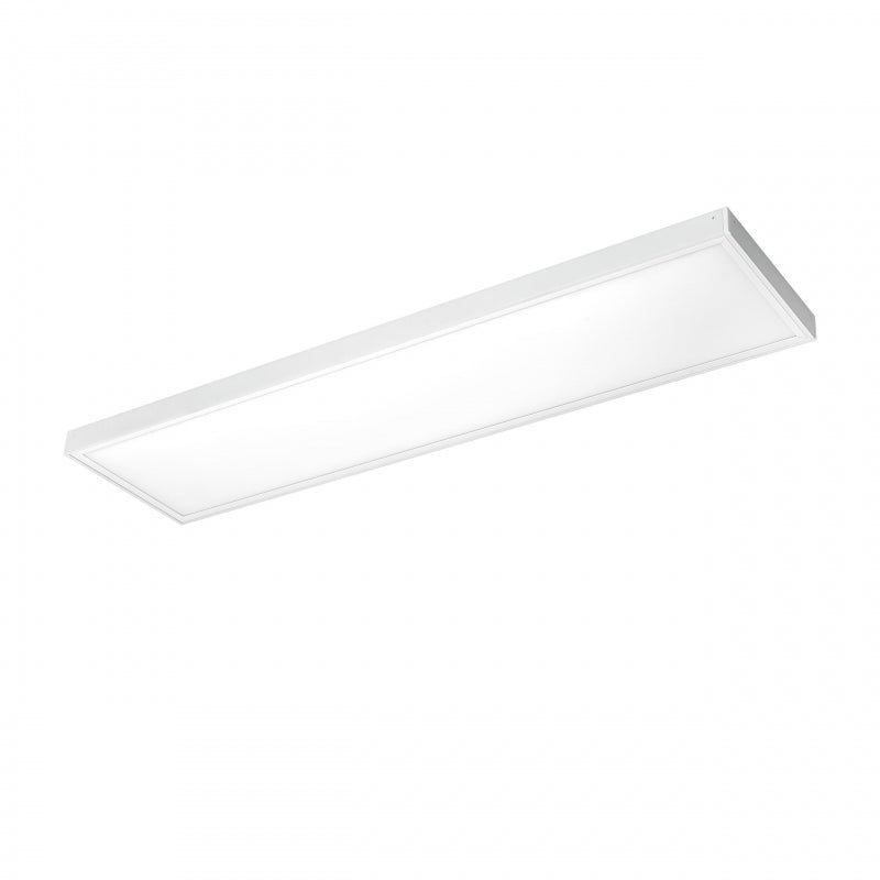 Spectrum LED-Rahmen für Aufbauleuchte 300x120mm weiß, energiesparendes Design für optimale Raumbeleuchtung