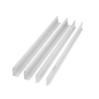 Spectrum Algine LED-Armatur 600x600mm, weiß, Aluminiumgehäuse, geeignet für Oberflächenmontage, langlebige Beleuchtung