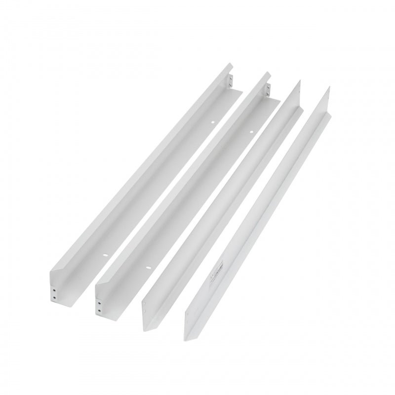 Spectrum Algine LED-Armatur 600x600mm, weiß, Aluminiumgehäuse, geeignet für Oberflächenmontage, langlebige Beleuchtung