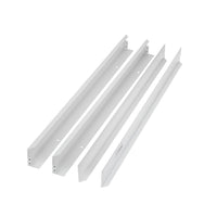Spectrum Algine LED-Armatur 600x600mm, weiß, Aluminiumgehäuse, geeignet für Oberflächenmontage, langlebige Beleuchtung