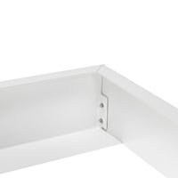 Spectrum Algine LED-Armatur 600x600mm, weiß, Aluminiumgehäuse, geeignet für Oberflächenmontage, langlebige Beleuchtung