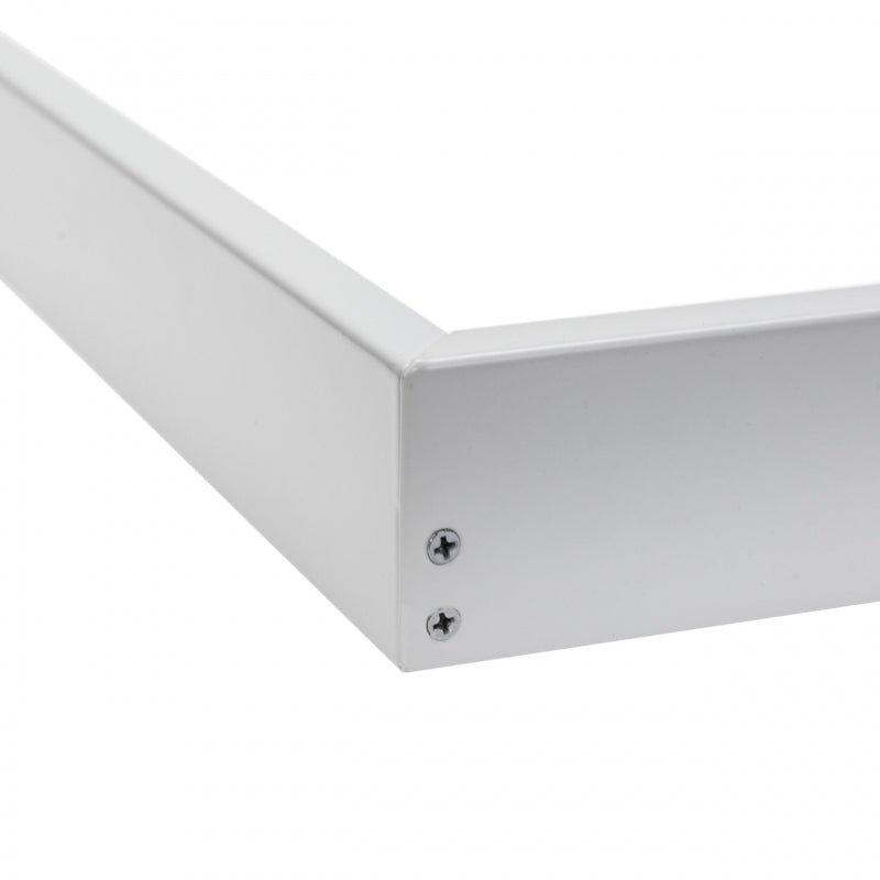 Spectrum Algine LED-Armatur 600x600mm, weiß, Aluminiumgehäuse, geeignet für Oberflächenmontage, langlebige Beleuchtung