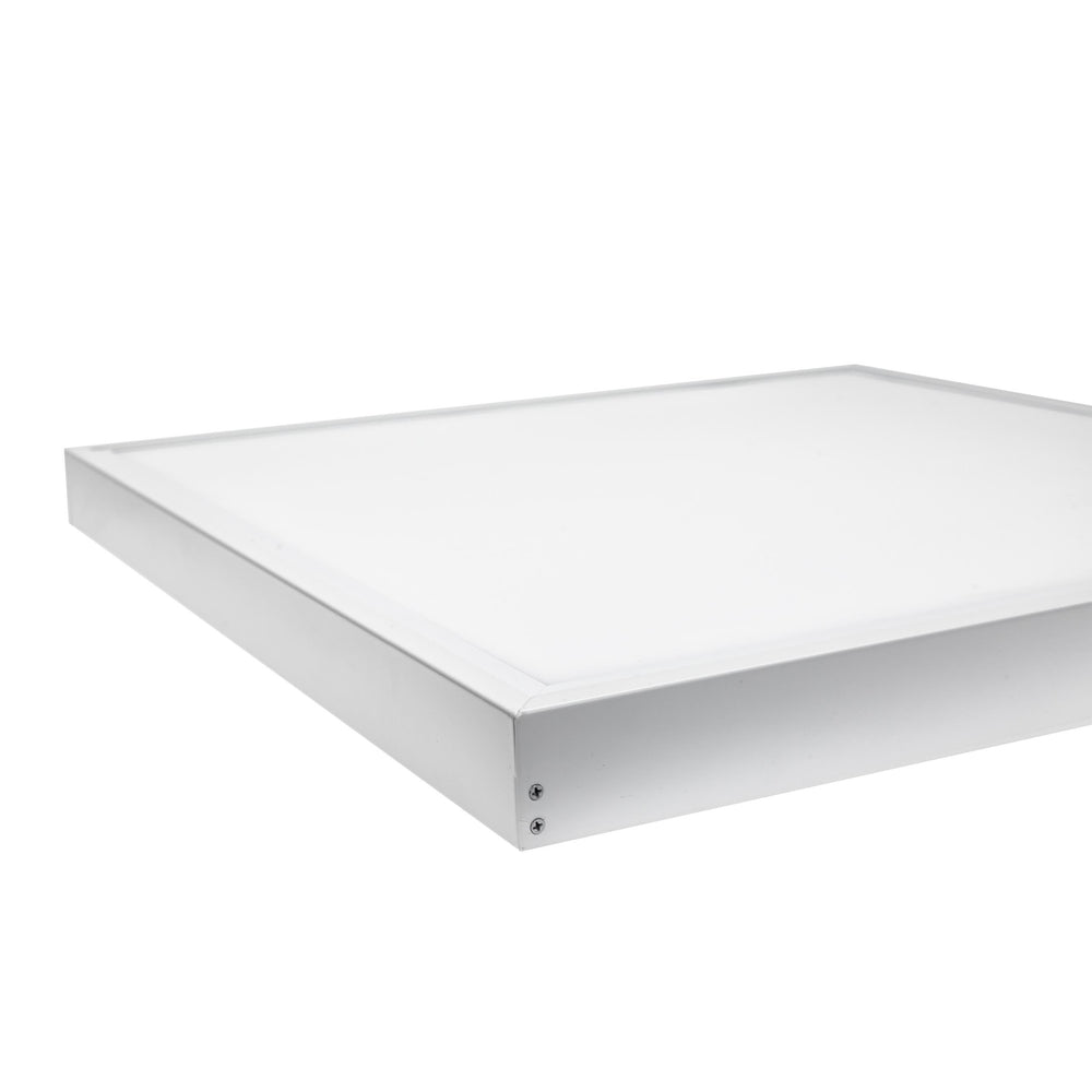 Spectrum Algine LED-Armatur 600x600mm, weiß, Aluminiumgehäuse, geeignet für Oberflächenmontage, langlebige Beleuchtung