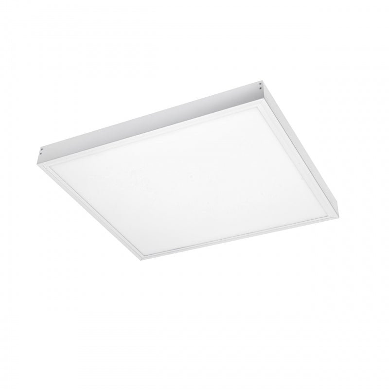 Spectrum Algine LED-Armatur 600x600mm, weiß, Aluminiumgehäuse, geeignet für Oberflächenmontage, langlebige Beleuchtung