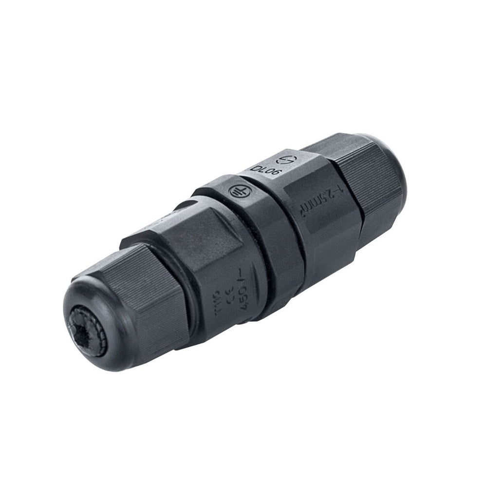 Aigostar LED connector waterproof 3-core for 0.5-2.5mm² cables IP68 Black CE RoHS certified