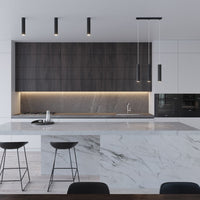 Aigostar LED pendant light Black LOOPEZ, 3 x GU10 socket, IP20, aluminium housing, CE RoHS certified