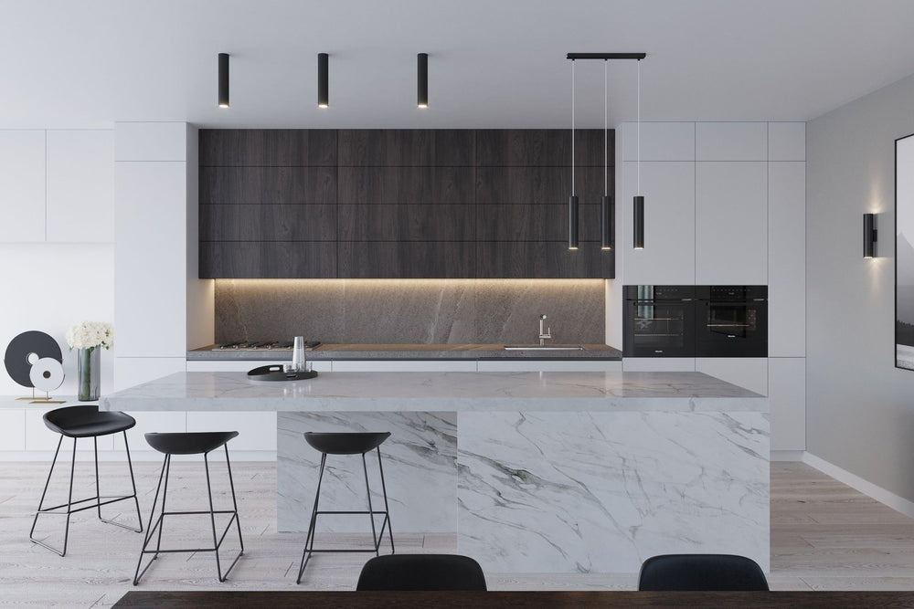 Aigostar LED pendant light Black LOOPEZ, 3 x GU10 socket, IP20, aluminium housing, CE RoHS certified