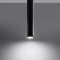 Aigostar LED recessed spotlight LOOPEZ 40 GU10 socket, 220-240V, IP20, Aluminium Black, CE RoHS