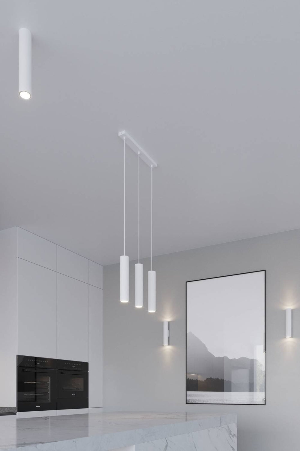 Aigostar LED wall light Black LAGOS with 1x GU10 socket, aluminium housing, IP20, CE RoHS certified