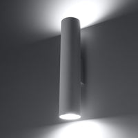 Aigostar LED wall light Black LAGOS with 1x GU10 socket, aluminium housing, IP20, CE RoHS certified