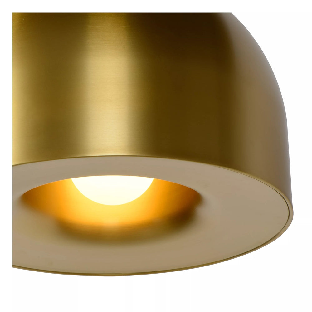 Lucide AKRON Pendelleuchte Ø50cm, E27 Fassung, matt gold messingfarbig, IP20, Aluminium, CE RoHS