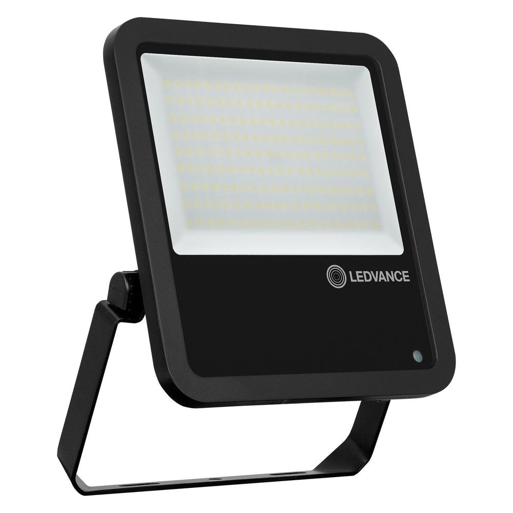 LED-Flutlicht mit Dämmerungssensor schwarz 100W 15000 Lumen 100d 4000K kaltweiß IP66 Lichtsensor