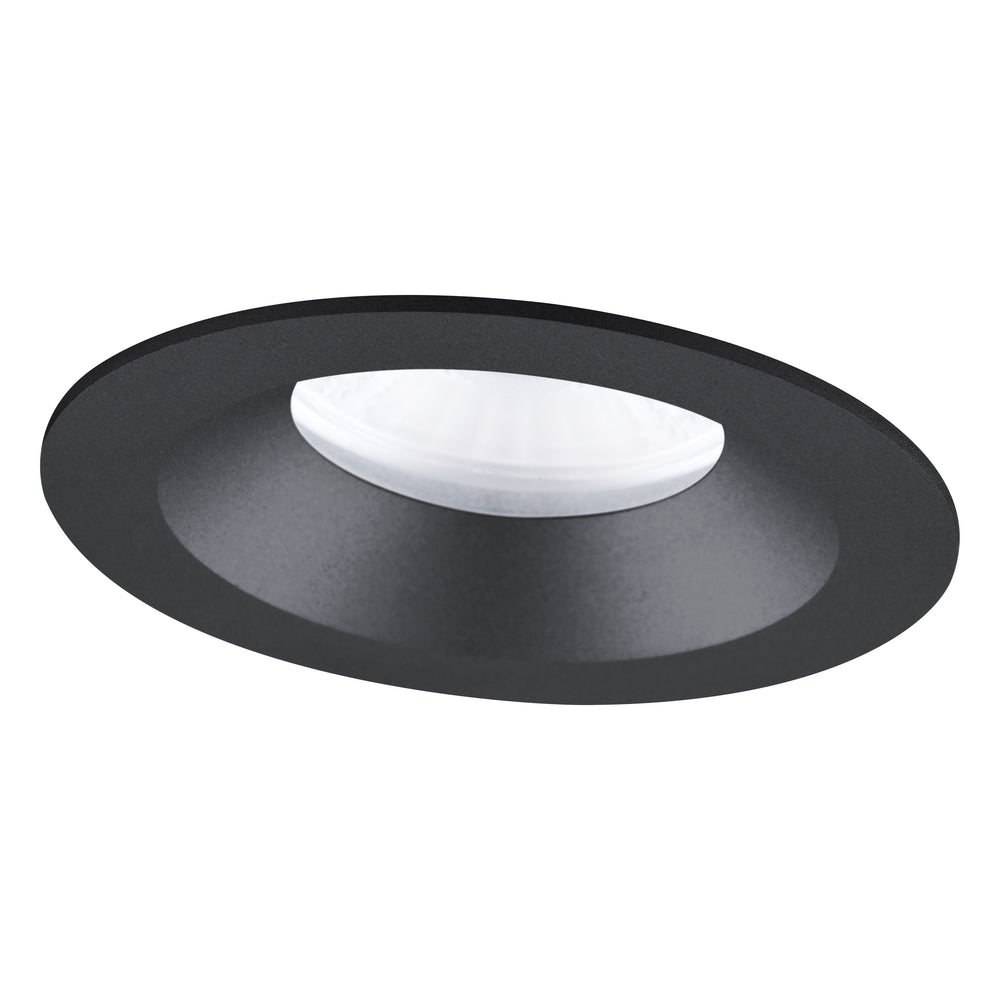 Ledvance feuerbeständige Einbau-LED-Spotlight 8W 3000K dimmbar IP65 Schwarz 90CRI 36° Abstrahlwinkel
