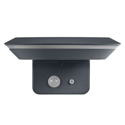 Ledvance Endura Style Solar GLOW Wandsensor LED 3.6W 3000K IP44 Dunkelgrau Außenleuchte