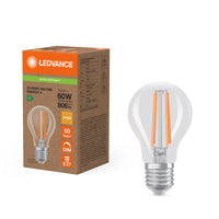 Ledvance LED Classic A E27 Warmweiß 2700K 3.8W dimmbar klare Lampe 806 Lumen 220-240V IP20 50000h