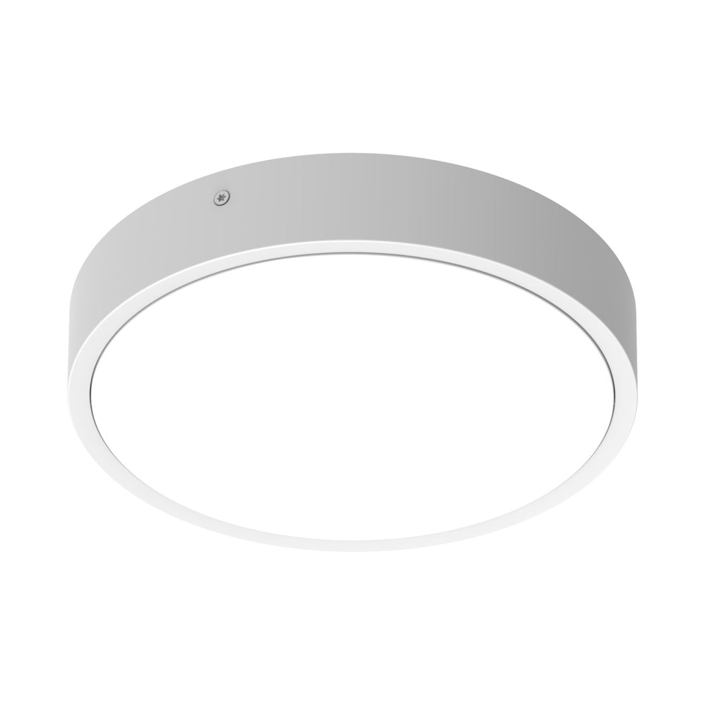 Ledvance LED Bulkhead Round 300mm 17W IP65 IK10 3000K 4000K White Surface Mount Wall Ceiling Light