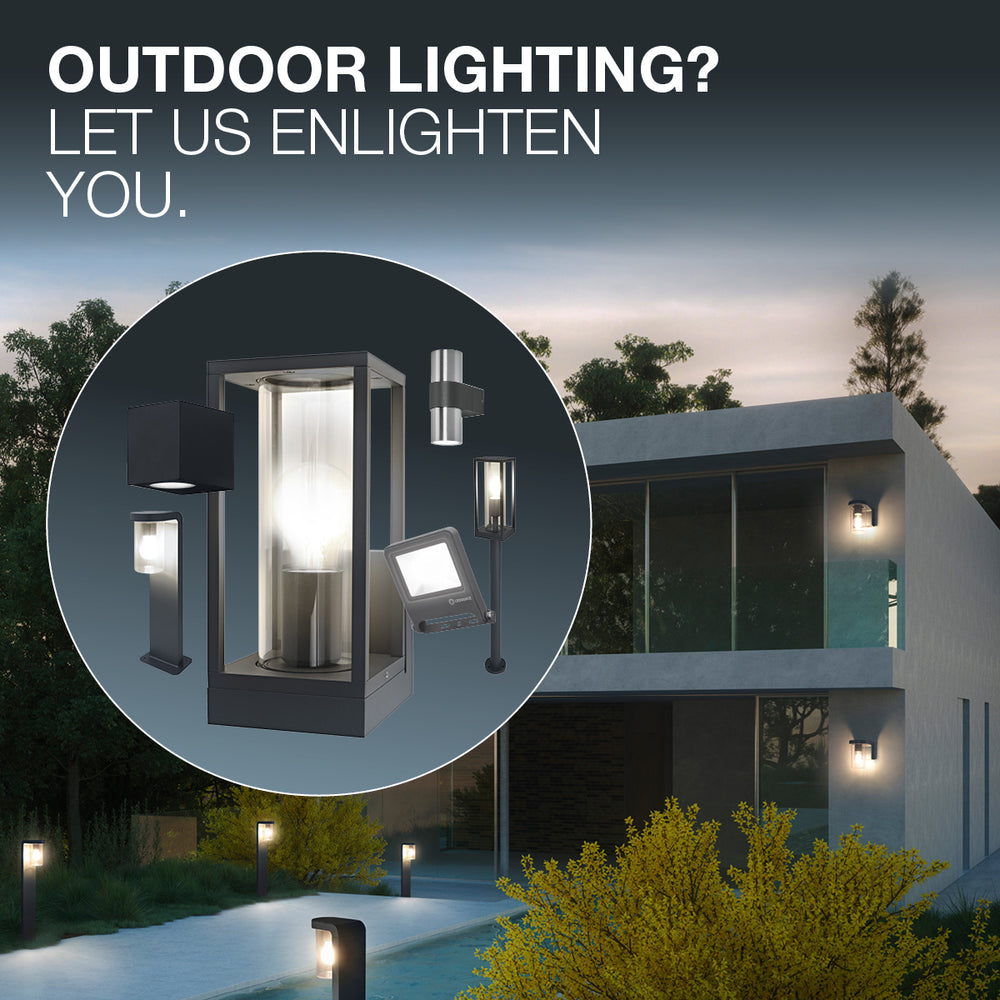 Ledvance ENDURA Style Midi Spot I LED wall light 13.5W 3000K 800 lumens IP44 Dark Gray outdoor