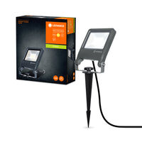 Ledvance ENDURA Garden Flood Spike LED Outdoor Light 20W 3000K 1700 lumens IP65 Dark Gray