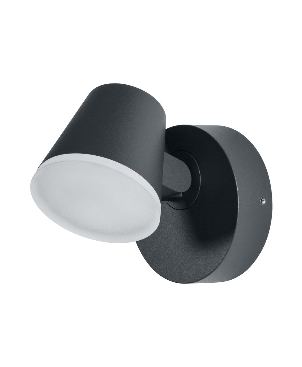 Ledvance ENDURA Style Midi Spot I LED wall light 13.5W 3000K 800 lumens IP44 Dark Gray outdoor
