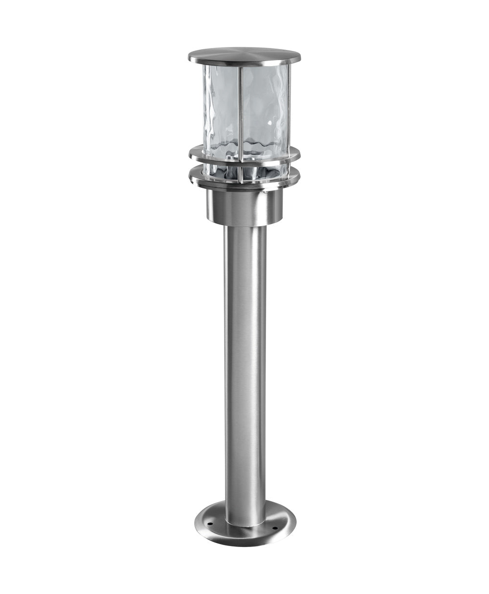 Ledvance ENDURA Classic Post 55cm E27 outdoor stainless steel lamp IP44 with glass diffuser