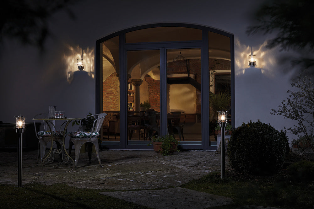 Ledvance ENDURA Classic Post 80cm E27 Outdoor Stainless Steel LED Pathway Light IP44