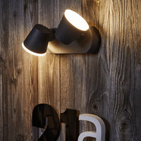 Ledvance ENDURA Style Midi Spot I LED wall light 13.5W 3000K 800 lumens IP44 Dark Gray outdoor