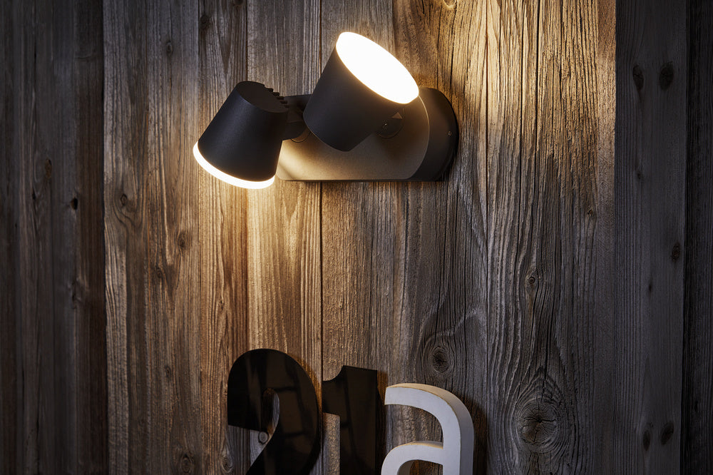 Ledvance ENDURA Style Midi Spot I LED wall light 13.5W 3000K 800 lumens IP44 Dark Gray outdoor