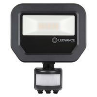 Tsong LED-Flutlicht mit Sensor Gen 3 Schwarz 8W 1200 Lumen 100° 840 Kaltweiß IP66
