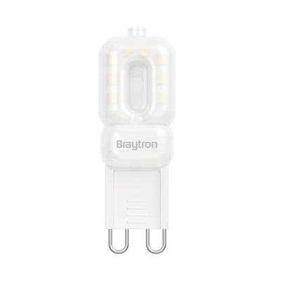 Braytron LED G9 Kapsel, 3W dimmbar, 3000K warmweiß, 260 Lumen, 240° Abstrahlwinkel, 220-240V