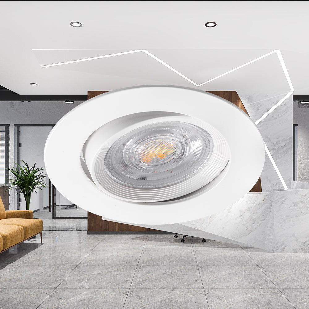 Braytron 7W dimmable LED spotlight 630 lumen 3-in-1 color white IP20