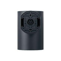 Braytron LED outdoor wall lamp 9W IP65 gray, 900 lumens, 38° beam angle for targeted lighting