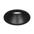 Braytron indoor spotlight, MR16 socket, 35W, black aluminum, 85mm diameter