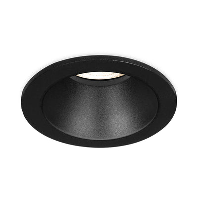 Braytron Indoor-Spotlight, MR16 Sockel, 35W, schwarzes Aluminium, 85 mm Durchmesser