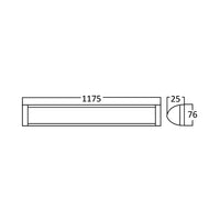Braytron LED batten light 35W 6500K 3600 lumens IP40 220-240V White 1175mm cool white indoor lighting