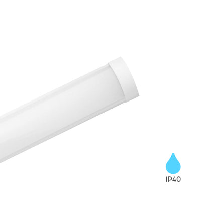 Braytron LED-Lichtleiste 35W 6500K 3600 Lumen IP40 220-240V Weiß 1175mm kaltweiß Innenbeleuchtung