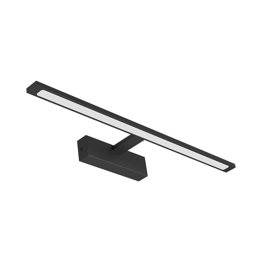 Braytron LED mirror lamp 12W Black 600mm 3-in-1 CCT 220-240V IP44 900 lumens Aluminium