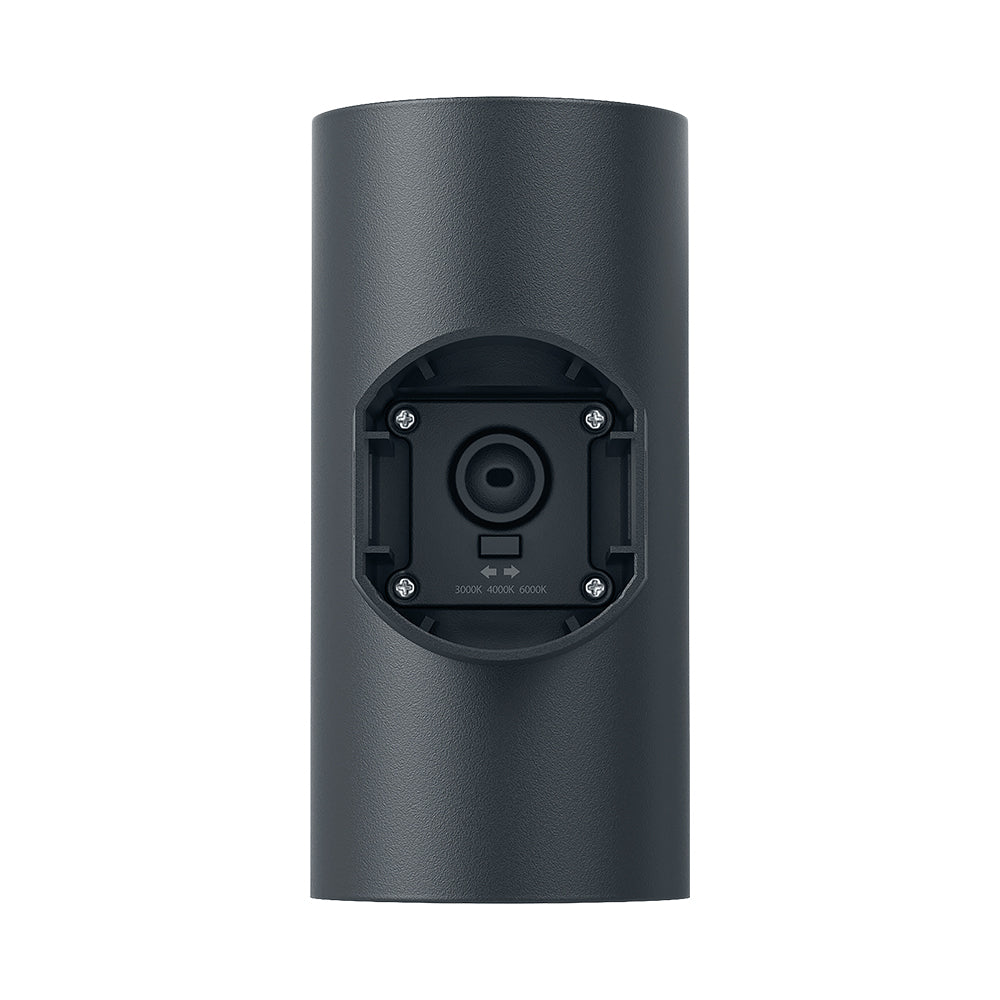 Braytron LED Wandleuchte 2x9W 3-in-1 CCT 1780 Lumen Grau IP65 IK08 Außenbeleuchtung